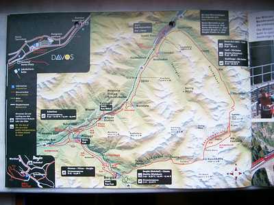 20. Swiss Alpine Davos - Streckenplan