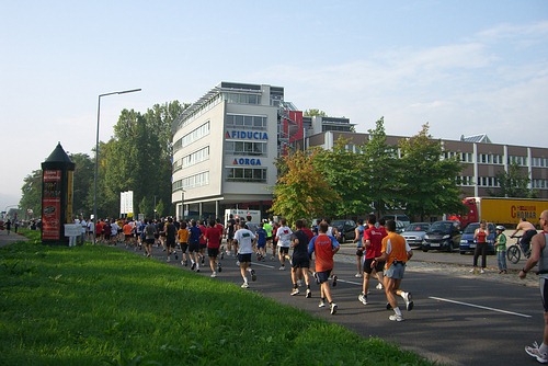 Baden-Marathon 2006 - Fiducia Firmengebude