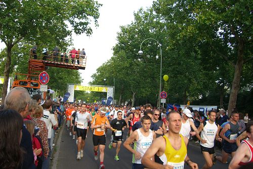 Baden-Marathon 2006 - Kurz nach dem Start
