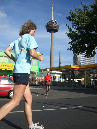 Köln Marathon - Telekom Funkturm