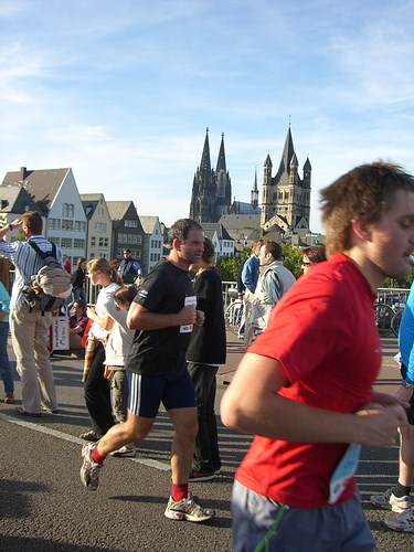 Deutzer Brücke - Köln Marathon 2006