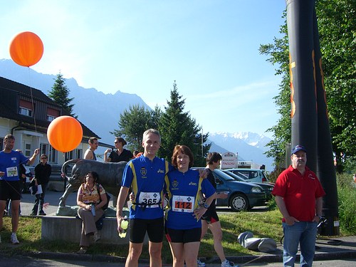 Liechtenstein-Marathon 2006 - Marianne und ich