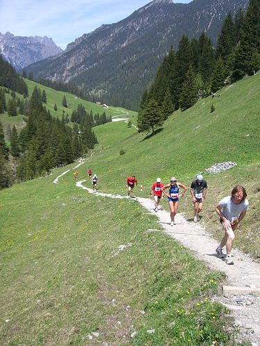 Liechtenstein-Marathon 2006 - Jetzt wird es steil