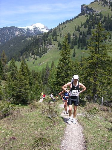 Liechtenstein-Marathon 2006 - Verschnaufpause