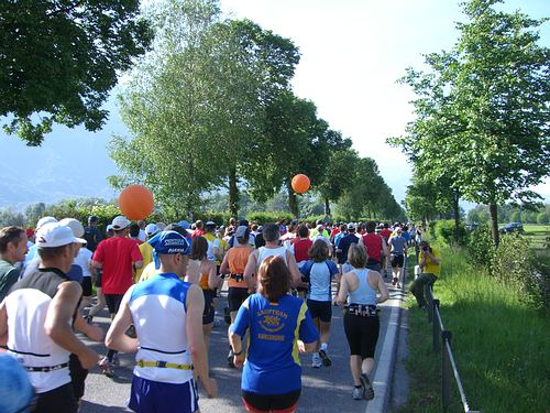 Liechtenstein-Marathon 2006 - Der Start