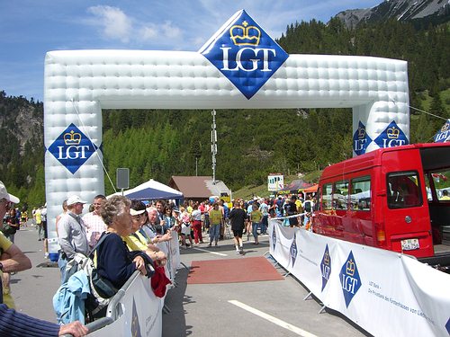 Liechtenstein-Marathon 2006 - Das Ziel