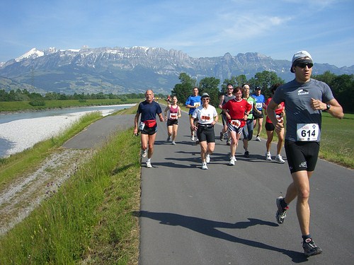 Liechtenstein-Marathon 2006 - Rhein