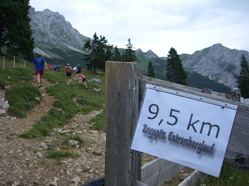 6. Zugspitz-Extremberglauf: Noch 9,5 km