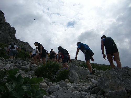 6. Zugspitz-Extremberglauf: Eh - bin ich eigentlich eine Berggemse?