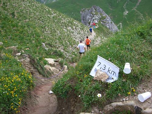 6. Zugspitz-Extremberglauf: Noch 7,3 km