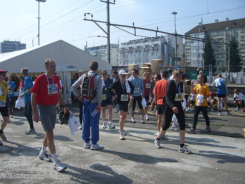 Zielbereich Zürich Marathon