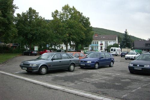 Back again - Parkplatz Freibad Ettlingen